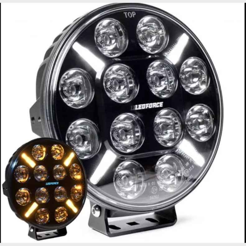 Ledforce 9" 160W LED fjernlygte Spot