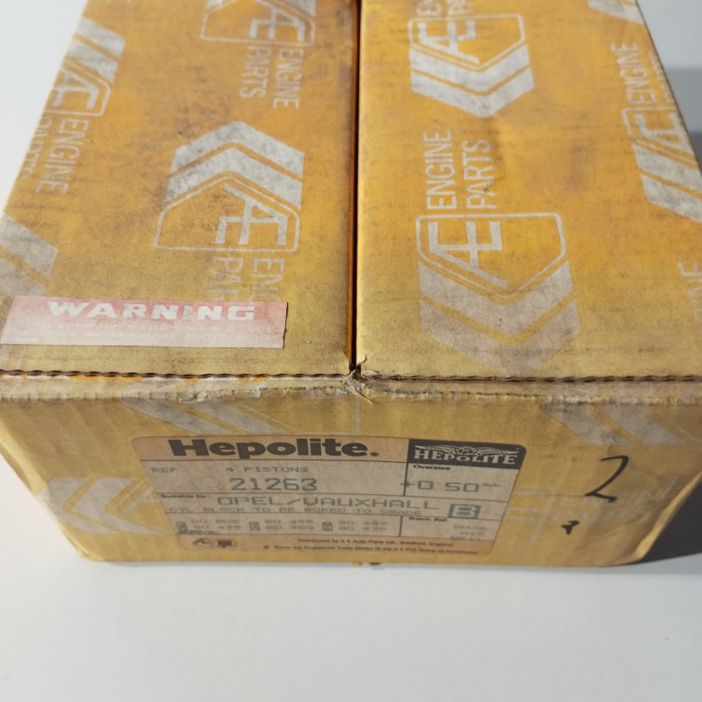 Opel 16N/16S stempelst 0,50mm overstr.