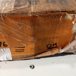 Opel 17S stempel 1.00mm overstr.