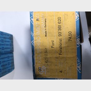 Ford 1117ccm stempels�t 0,50mm overstr.