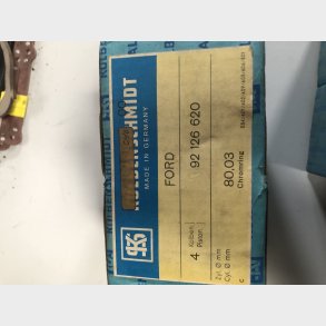 Ford 1294ccm HC stempels�t 1,00mm overstr.