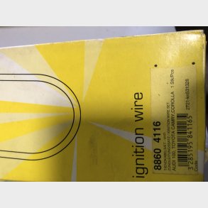 Daihatsu Charmant 1,6 & Toyota Carina II, Corolla E8 & Tercel t�ndkabels�t