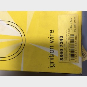 Audi 80 1,3, VW Golf I 1,3 & Polo 0,9 - 1,1 t�ndkabels�t