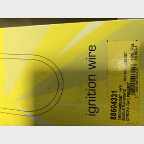 PSA XU5 & XU7 t�ndkabels�t