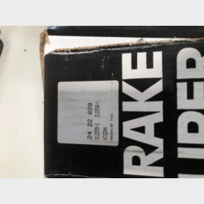 Nissan 720, Bluebird, Laurel & King Cab D21 bremsecalipers�t for