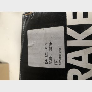 Fiat Croma bremsecalipers�t for