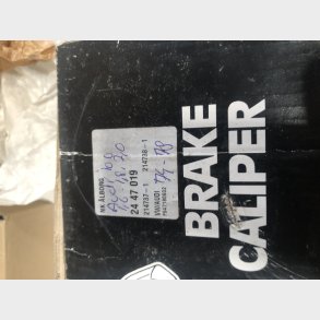 Audi 100 C2 & Porsche 924 bremsecalipers�t for