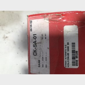 Saab 90, 99 & 900 2,0 drivled