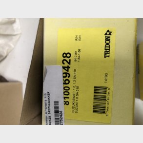 Suzuki Swift bremsebakkes�t