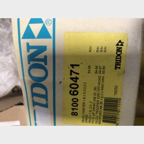 Audi 80 B4, Skoda Fabia & VW Passat B2 bremsebakkes�t