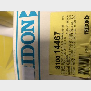 Nissan Urvan & Pick Up bremsebakkes�t