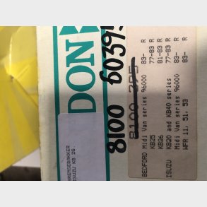 Isuzu Pick Up KB20 / KB40 bremsebakkes�t