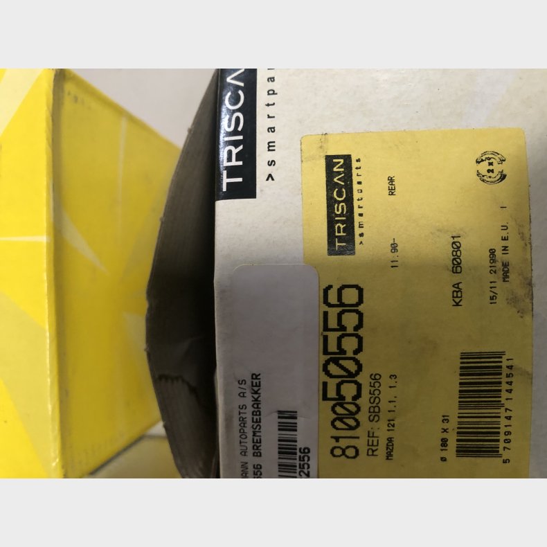 Mazda 121 DB bremsebakkest