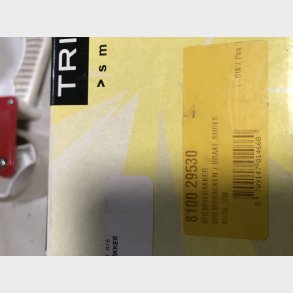 VAG bremsebakkes�t 230x40mm