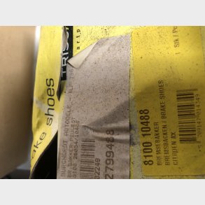 Citroen AX bremsebakkes�t