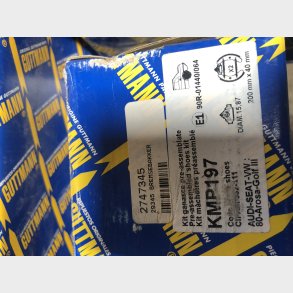 Audi 80, Seat Arosa, VW Golf III bremsebakkes�t