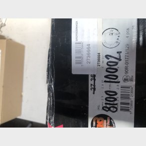 Opel Movano bremsebakkes�t