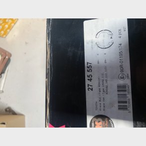 Toyota Hiace 89-> bremsebakkes�t