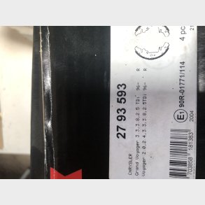 Chrysler Voyager bremsebakkes�t