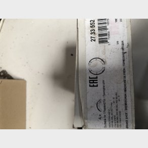 MB S-Klasse W140 bremsebakkes�t