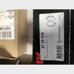 Ford Fiesta XR2 bremsebakkes�t