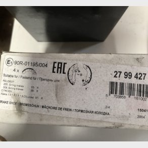 Citroen Xsara & Peugeot 205 / 309 bremsebakkes�t