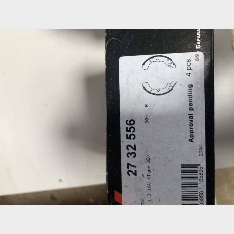 Mazda 121 DB bremsebakkest