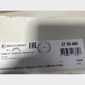 Citroen ZX & Peugeot 306 / 405 bremsebakkes�t