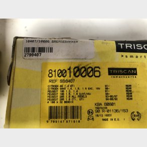 Citroen AX / Saxo & Peugeot 106 / 205 bremsebakkes�t