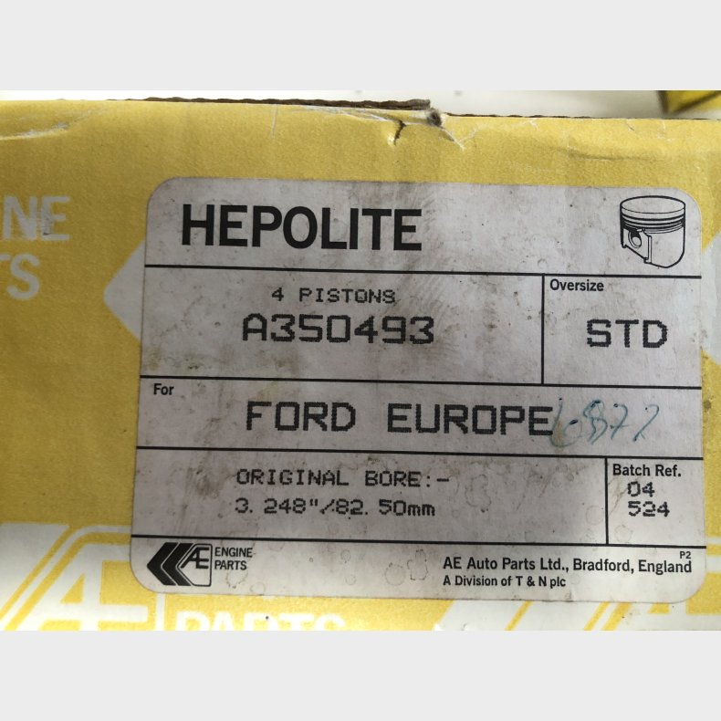 Ford Fiesta &amp; Escort 1,8D stempelst std. str