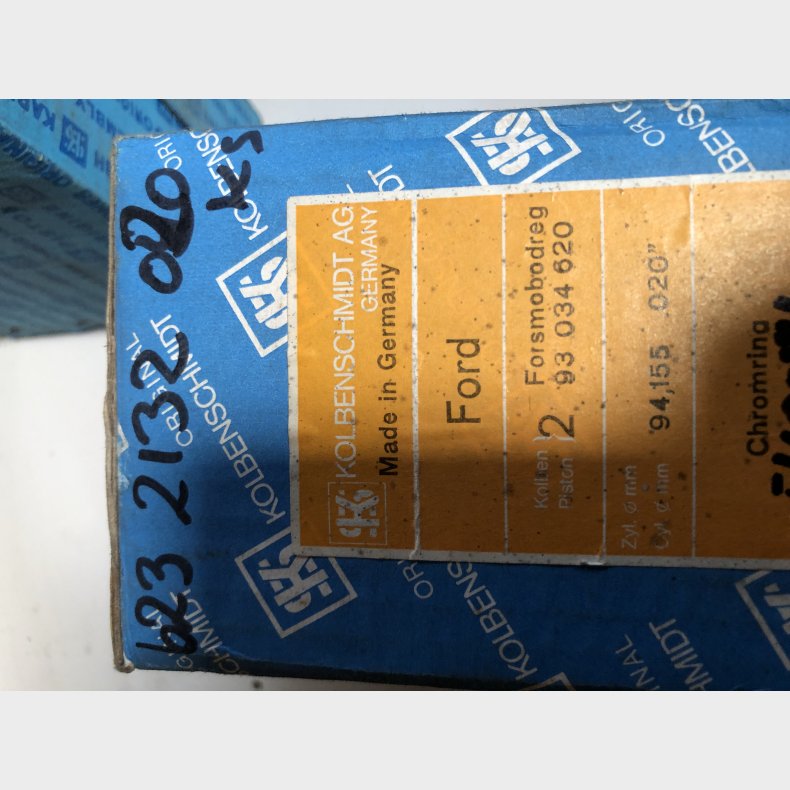 Ford 3006E &amp; 3010E stempel 0,50mm overstr.