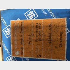 Ford 3006E & 3010E stempel 1,00mm overstr.