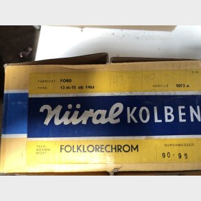 Ford 12M/15M stempels�t 1,00mm overstr.