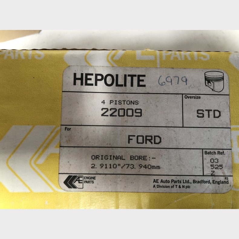 Ford 1,3 OHV stempelst std