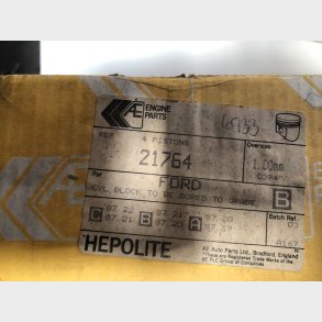 Ford Sierra 1,8 stempels�t 1,00mm overstr.