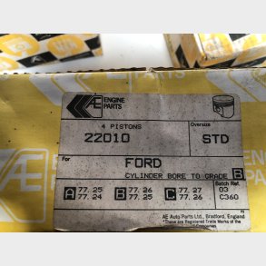 Ford 1,4 stempels�t std. str.