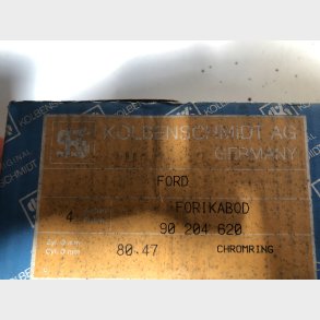 Ford 1117ccm stempels�t 0,50mm overstr.