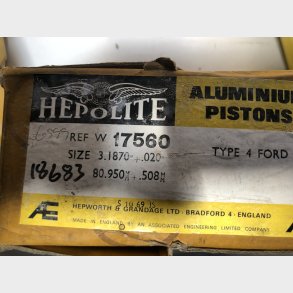 Ford 2735E stempels�t 0,50mm overstr.