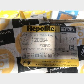 Ford 2,3V6 114HK stempel 0,50mm overstr.