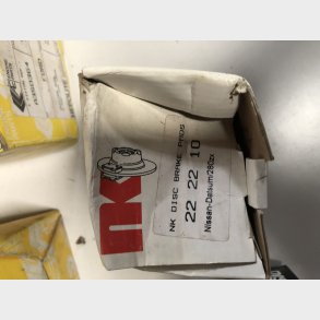 Nissan Urvan E23, Bluebird, Stanza T11 &  280ZX bremseklodss�t for