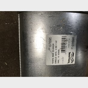 Toyota Corolla CE70 bagpotte