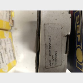 Peugeot J9 bremseklodss�t