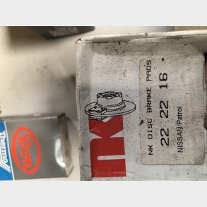 Nissan 280ZX bremseklodss�t for