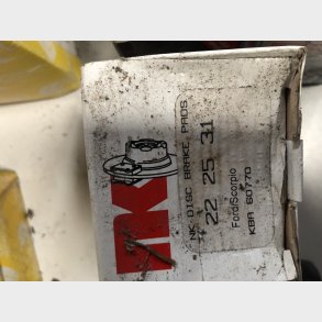 Ford Scorpio Mk1 bremseklodss�t for