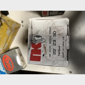 Fiat Duna & Fiorino bremseklodss�t for