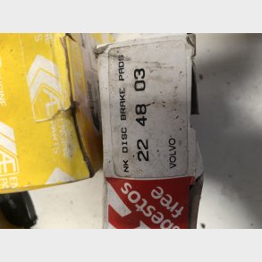 Volvo 140, 164 & 240 bremseklodss�t for