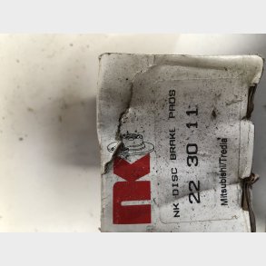 Mitsubishi Cordia & Tredia bremseklodss�t for