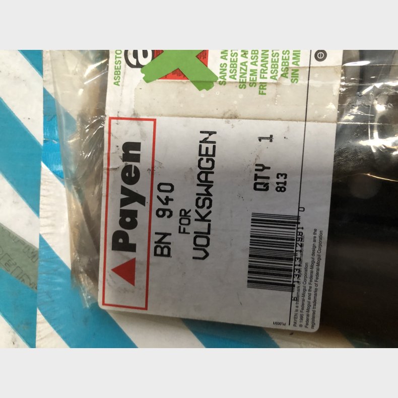 Audi 80 &amp; VW Golf Jetta &amp; Passat 1,6D/TD toppakning 1,53mm