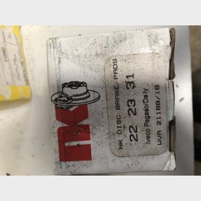 Iveco Daily bremseklodss�t for