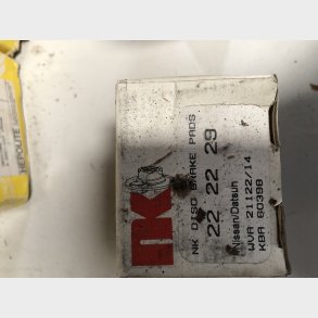 Nissan 280ZX bremseklodses�t bag